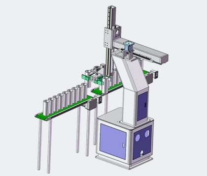 Механическая рука запускается автоматически одним щелчком мыши