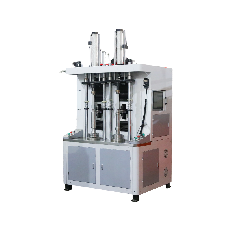 Двухстанционная машина для усадки концов труб с ЧПУ Двухстанционная машина для усадки концов труб с ЧПУ