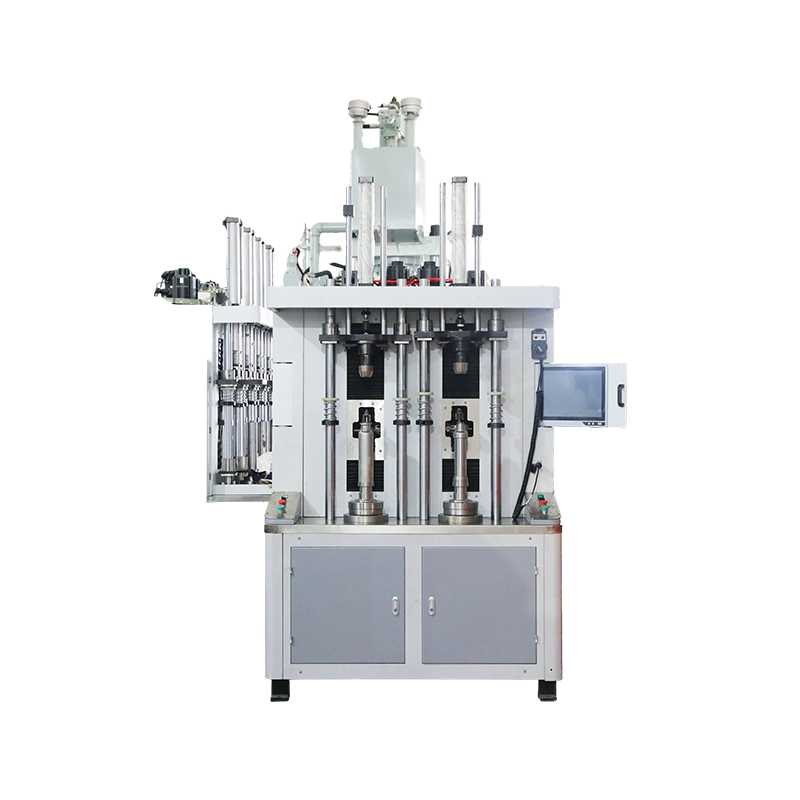 Двухстанционная машина для усадки концов труб с ЧПУ